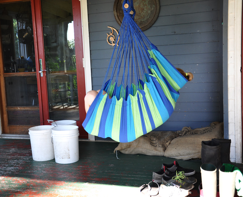 siesta in hammock chair
