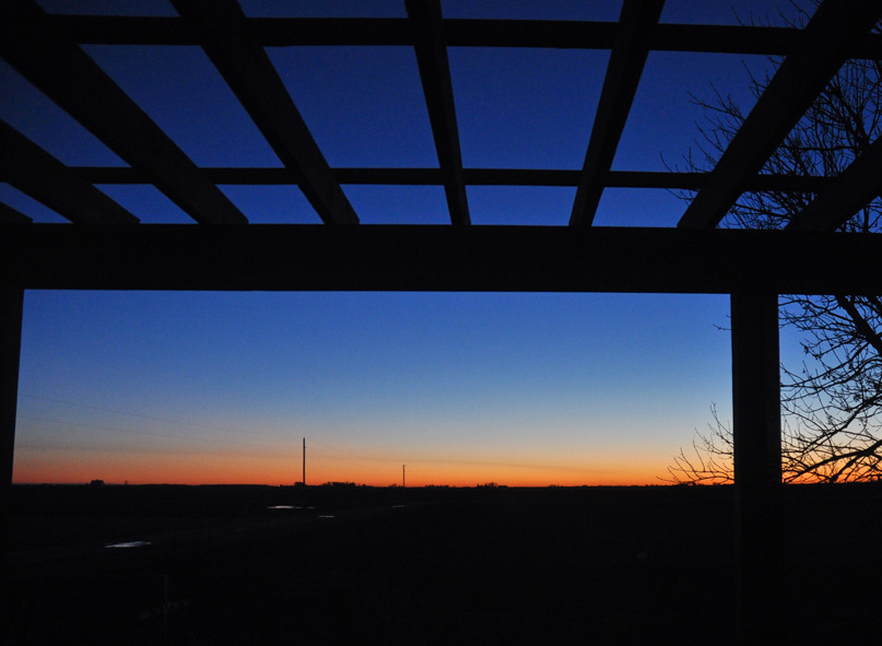 Back on the&nbsp;farm.