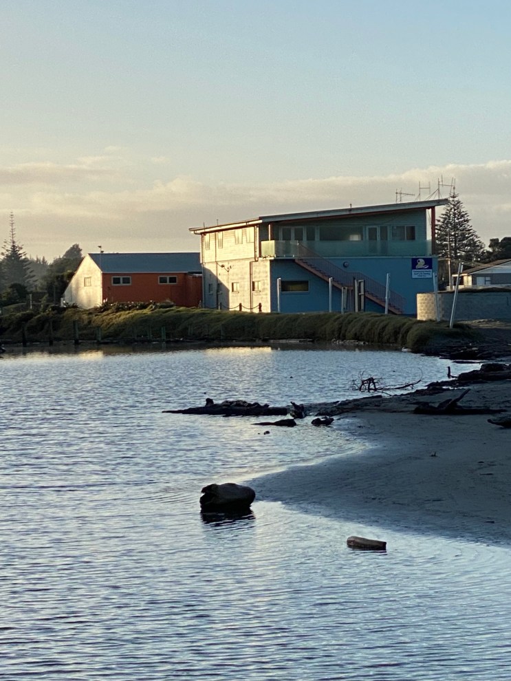 surf life saving club on beach