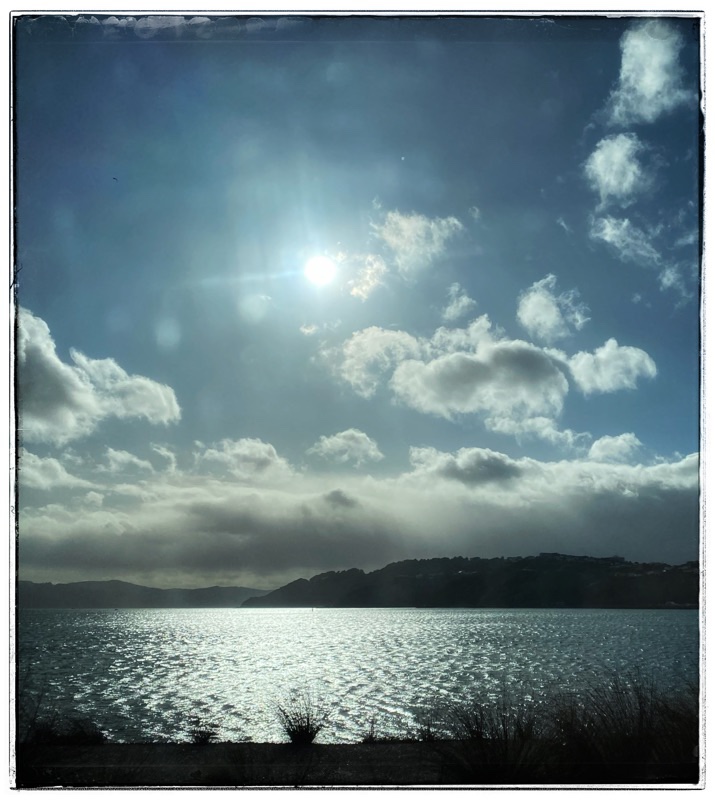 sky over the sea - wellington