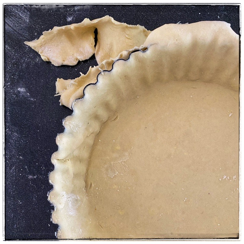 pastry in pan